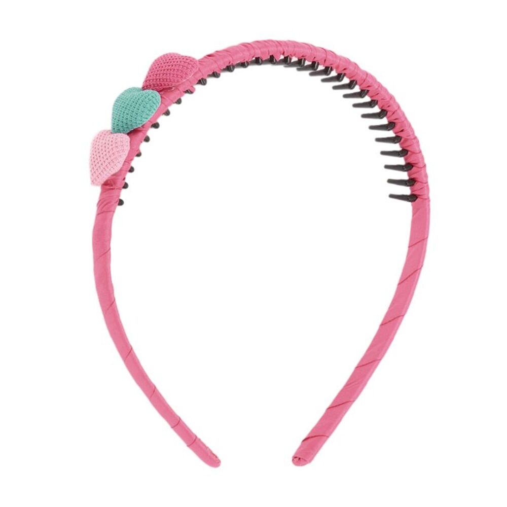 Heart-shaped Headband Rose Red